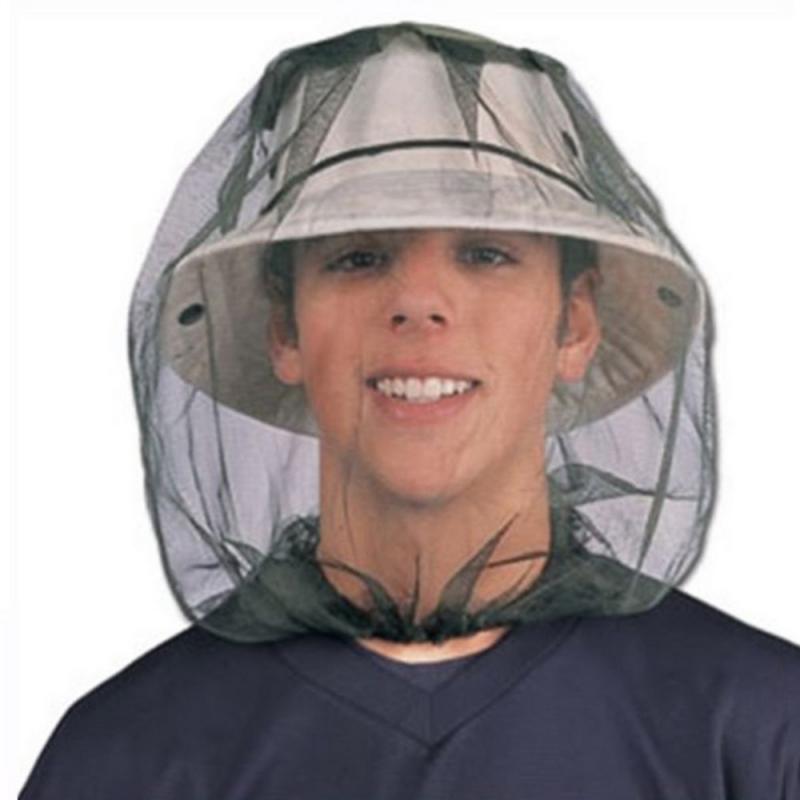 Mug Hoed Netto Gezicht Hoofd Protector Opvouwbare Outdoor Insect Mug Head Cover Vissen Levert Anti-Muggen