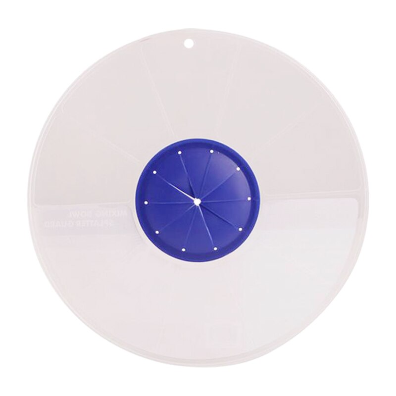 12 Inch Plastic Mixing Bowl Splatter Guard Fits Most Hand And Electric Mixer Splatter Guard Kitchen Accessories 198: Default Title