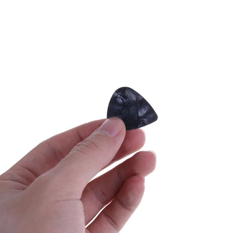 Guitar Pick Plectrum 100pcs Triangle Celluloid Instruments 0.46mm Random Color Y4UB
