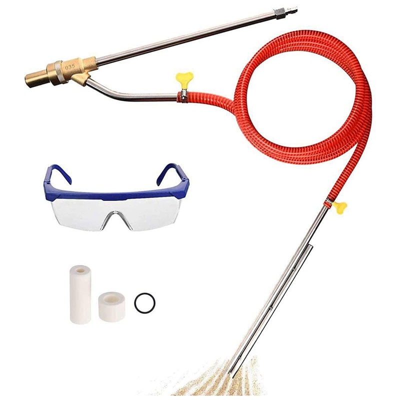 Kit de chorro de arena para lavadora a presión-accesorio de chorro de arena 4200 Psi lavadora de potencia