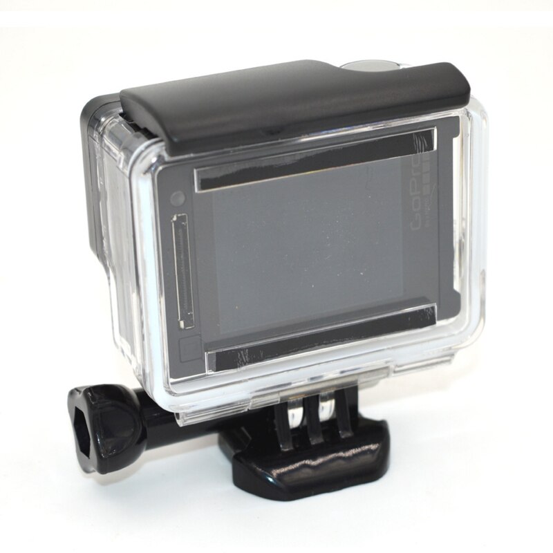 Pour Gopro boîtier étanche pour Gopro Hero 4 Hero3 + Hero 3 boîtier de protection sous-marine pour accessoires Go Pro