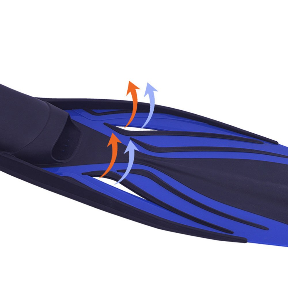 1Pair of Flipper Diving Flippers Snorkeling Fins for Outdoor Diving Beach Sea
