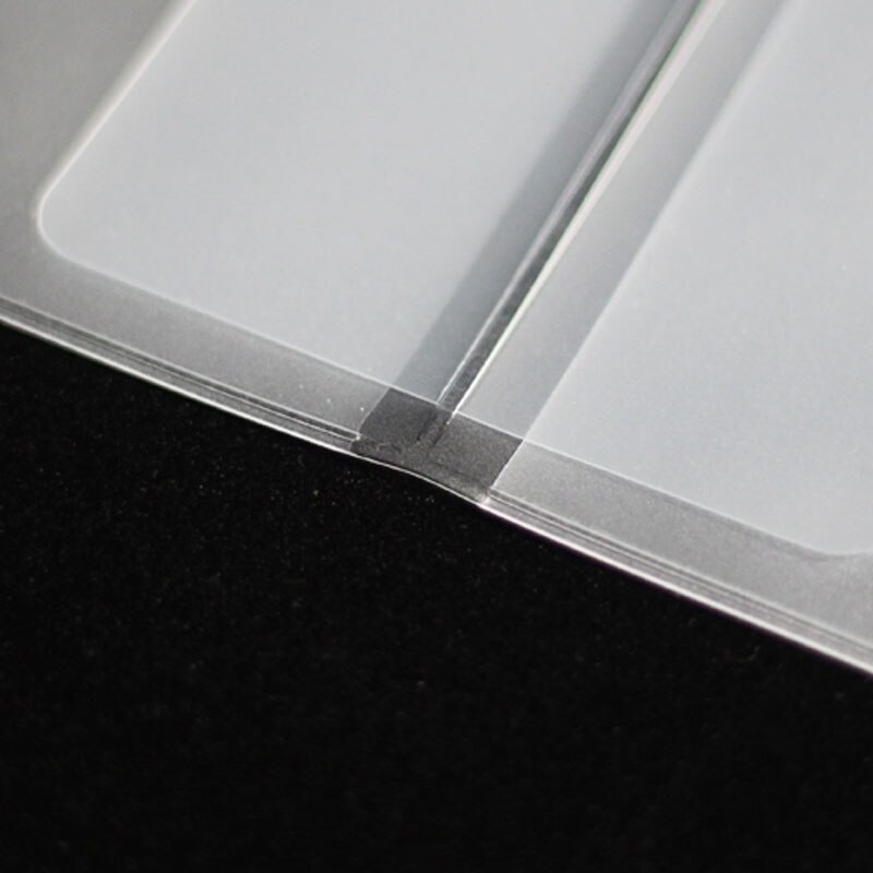 20PCS A5 Binder Rings Notebook PVC Zipper Bag Cards Holder Transparent Separated Planner Pockets Organizer Filing Accessories