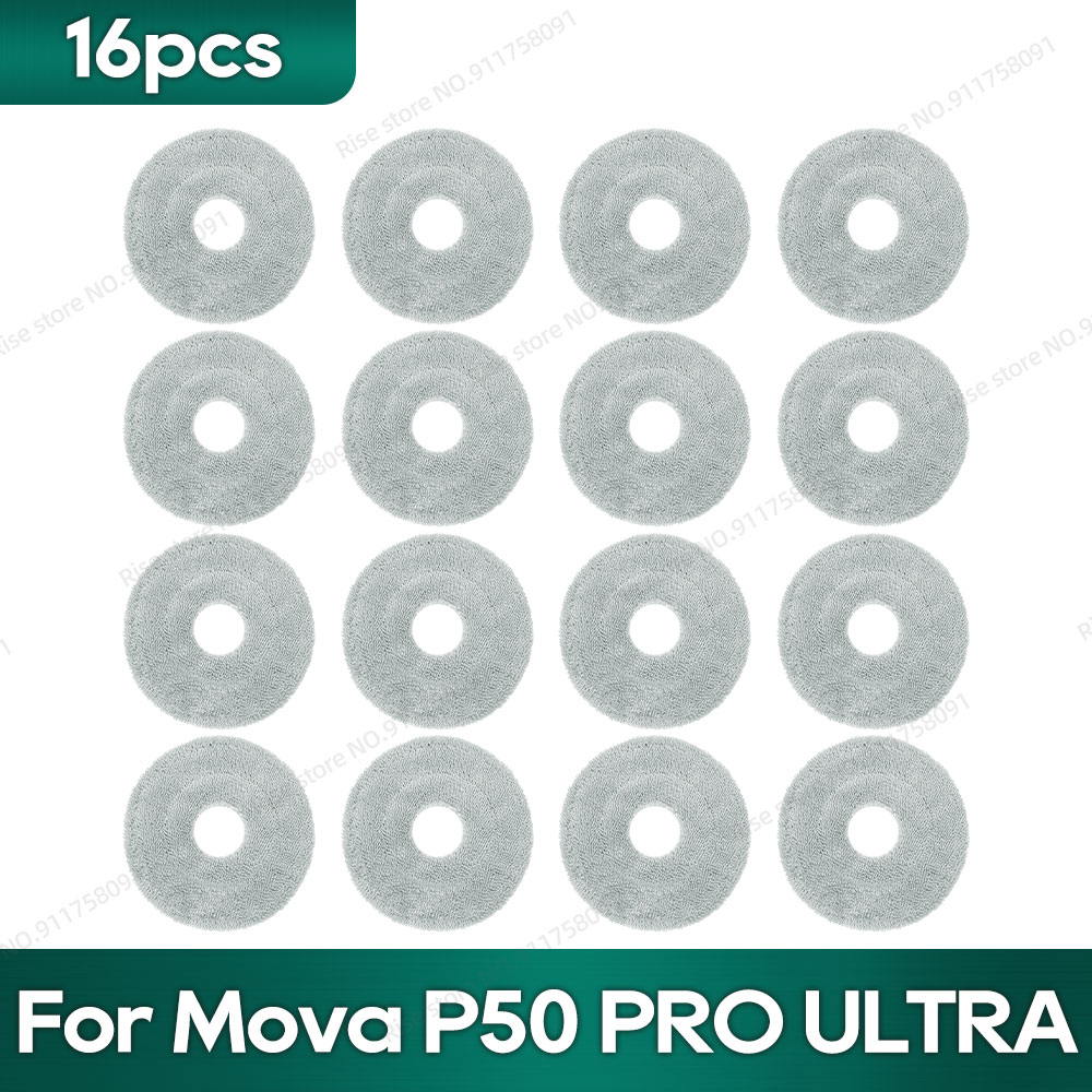 Compatibile con Mova P50 pro ultra, Mova P10 pro ultra, MOVA P10 ultra Accessori Tricut spazzola Filtro Hepa Mocio Sacchetto per la polvere in tessuto: Radura