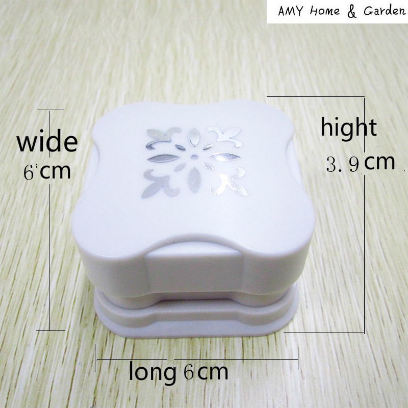 Embossing Crafts And Scrapbooking Foam Cutter Machine Diy Scrapbook Furador Eva Paper Large Shaped Hole Punch Flowers Hand Tools