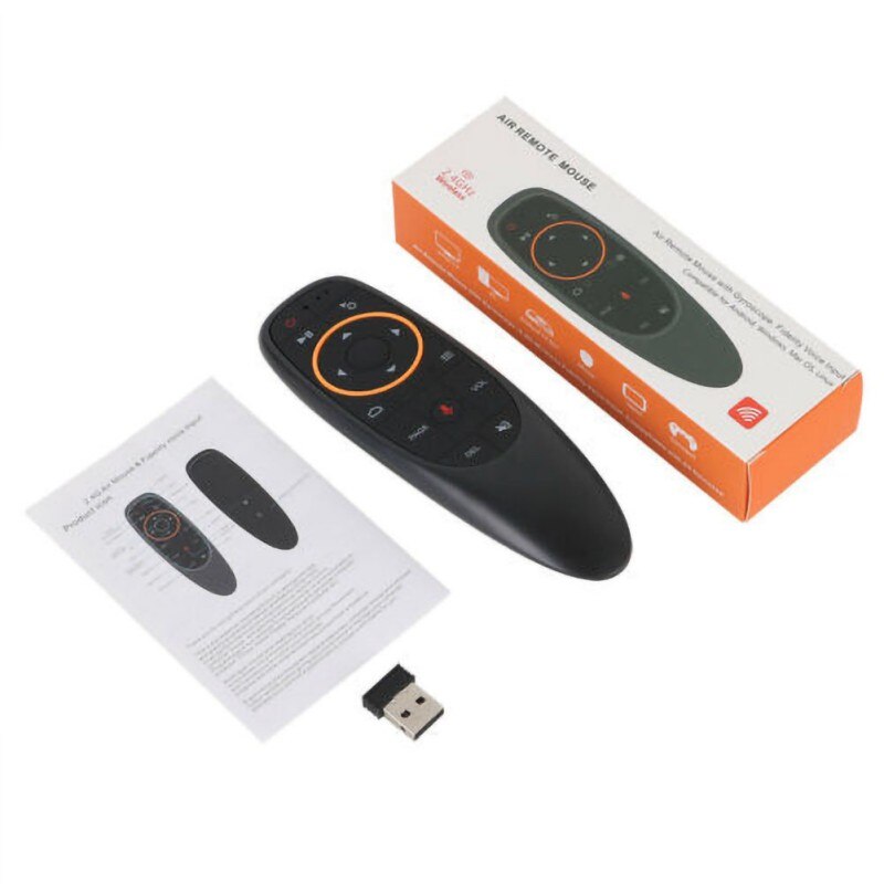 G10 2.4G Wireless Voice Remote Control Smart Air Mouse for Android TV Box Remote Control With Gyroscope