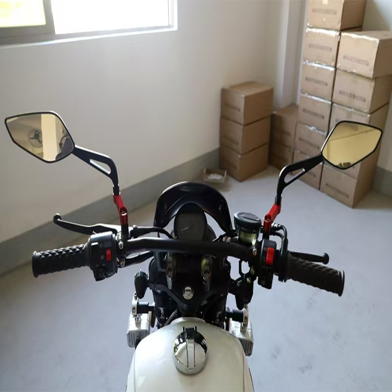 Motorrad Rückspiegel Steigleitung Abstandshalter Verlängerung Universal- Adapter CNC Aluminium Legierung Basis Schraube Halterung Motorrad Zubehör