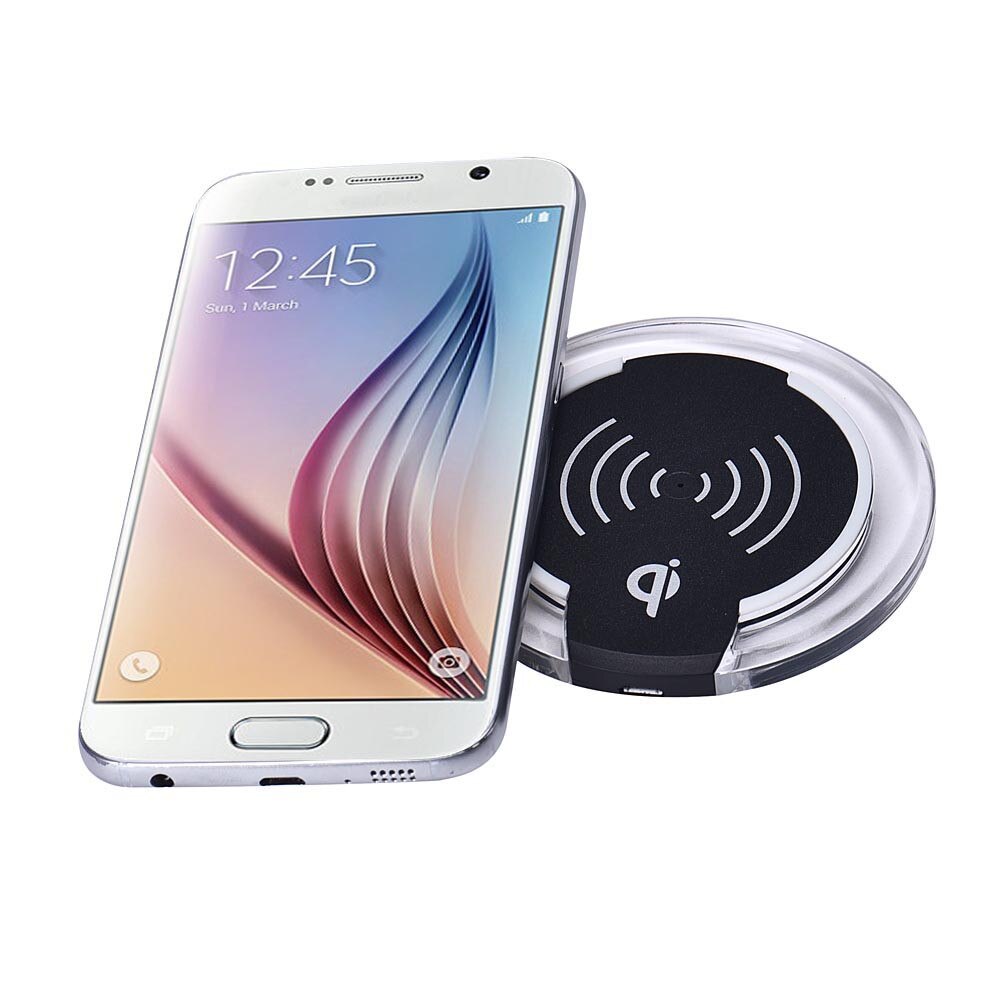 Qi Draadloze Oplader Pad Voor Samsung Galaxy Galaxy S6 S6 Rand A8S A10 A30 A50 Een 10 Power Bank draadloze Snelle Opladen A50