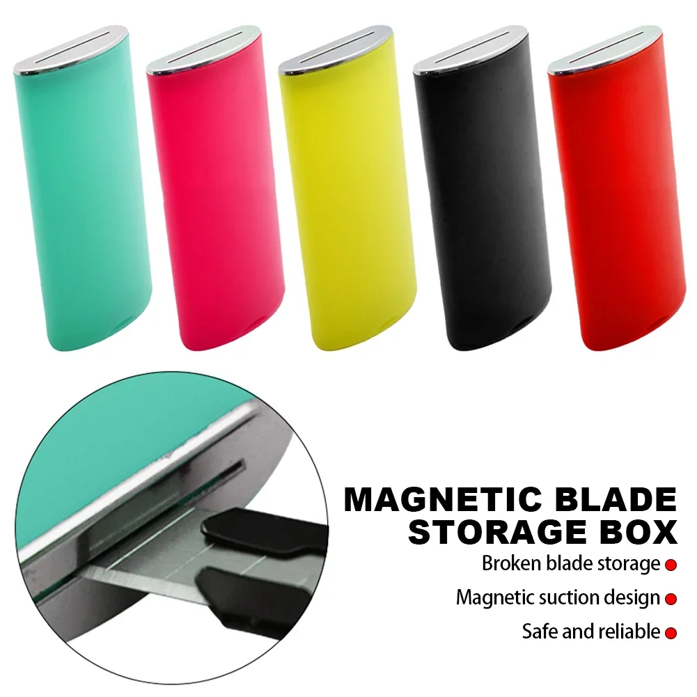 Vinyl Cutter Gereedschap Opslag Professionele Vuilnismessen Ontdoener Mes Afval Beschadigd Opbergdoos Verven Film Sticker Cut Tool Kan
