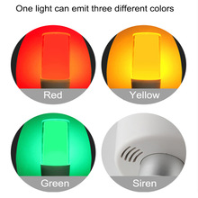 Alarm tricolor lys 1 lag tricolor sammenleggbar led varsellampe led signal 12v/24v/110 ~ 220v tårnlampe
