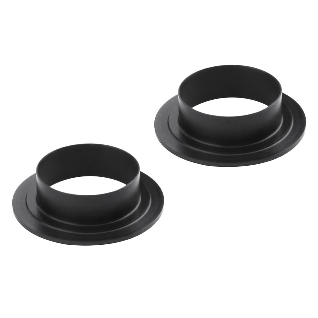2Pcs Premium Plastic Bike Medium Shaft Bearing Protection Cover 24MM Diameter Bottom Brackets Dust Proof Cup