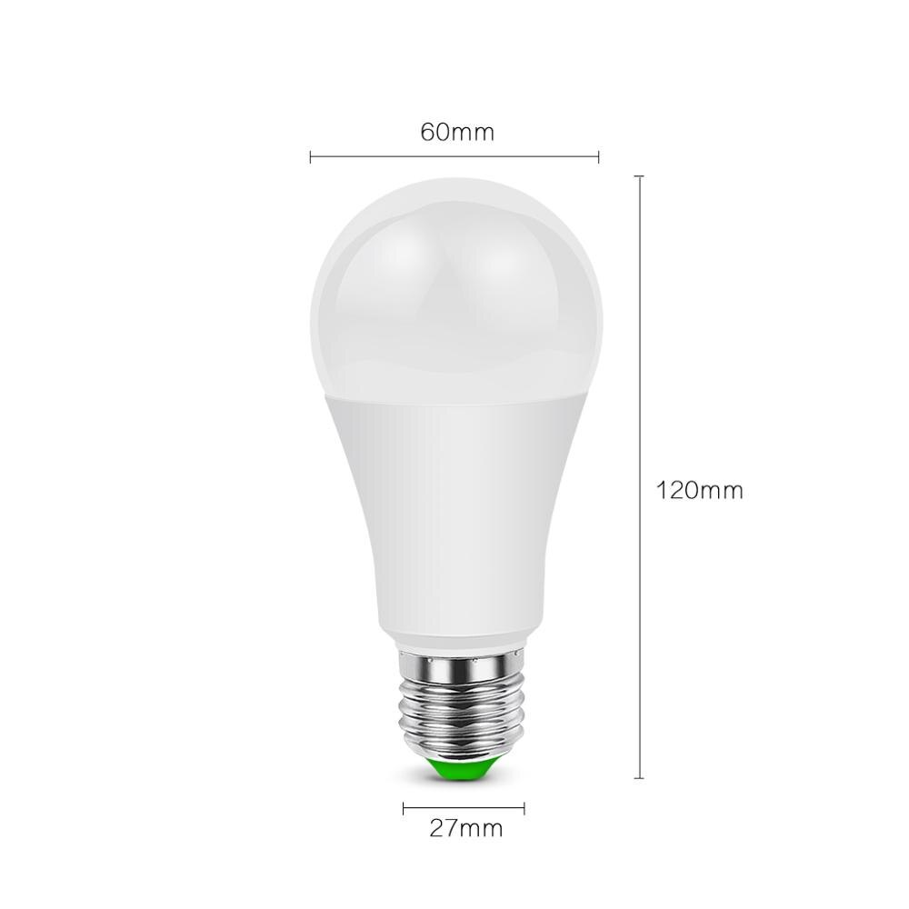 Dimmable Bluetooth 4.0 APP LED Bulb E27 RGBW RGBWW 15W AC85-265V Wireless LED Indoor chandelier Lamp Smart Home Lighting