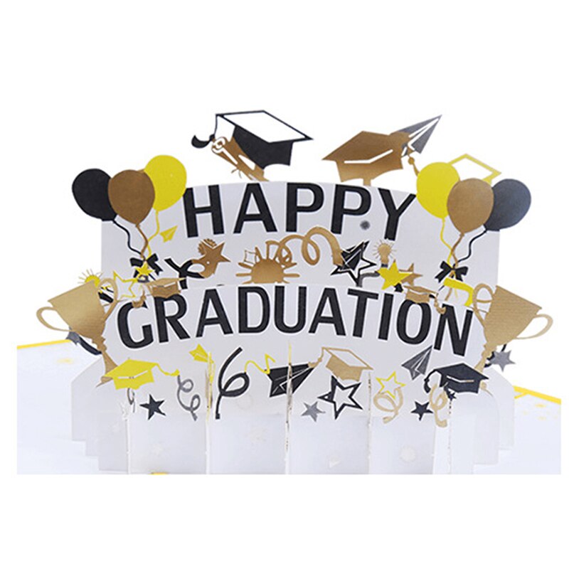 Happy Graduation Card Pop Up 3D Greeting Cards Handmade class of 2022