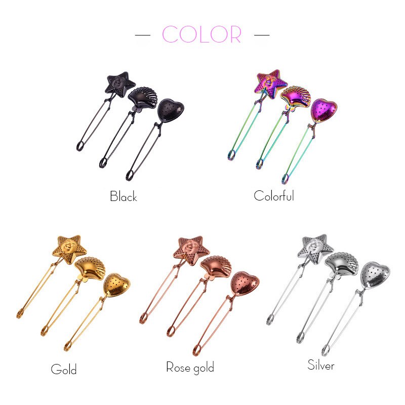Food Grade Tea Infuser Stainless Steel Tea Filter Infuser Tea Bag Ball Filter Teabags Diffuser Herbal Green Tea Strainer