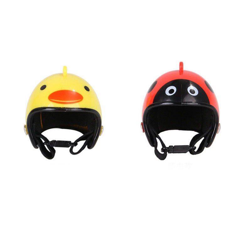 Adjustable Poultry Head Protective Duck Safety Small Pet Smash Proof Headgear Helmet Chicken Hat Accessories Cute Hard Shell