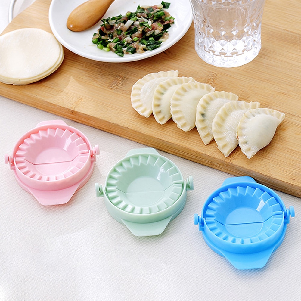 Populaire Creatieve Make Gadgets Dumplings Model Keukengerei Bakken Tool Hand Knijpen Dumplings Artefact Cirkel Ronde Prop