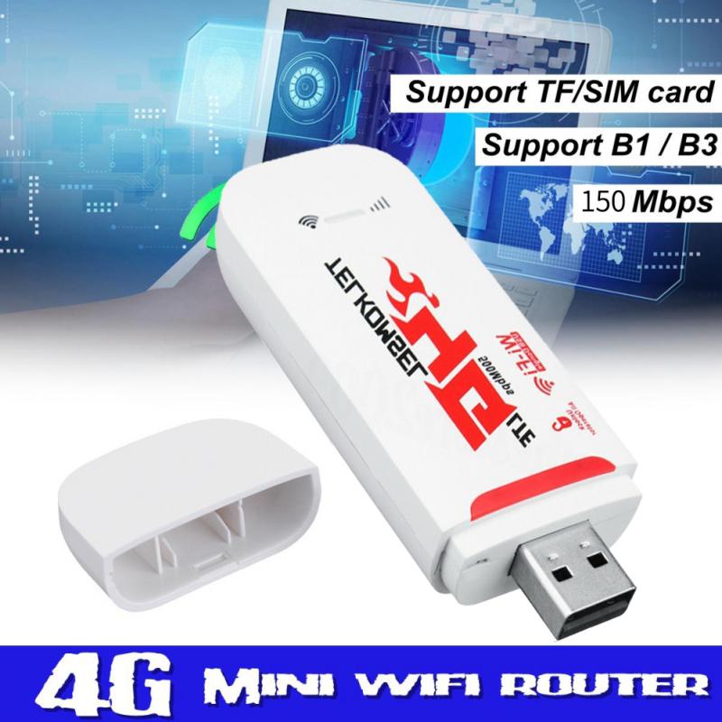 Fast 4G LTE USB Modem Network Card 100Mbps 4G LTE Adapter Wireless USB Network Card WiFi Modem