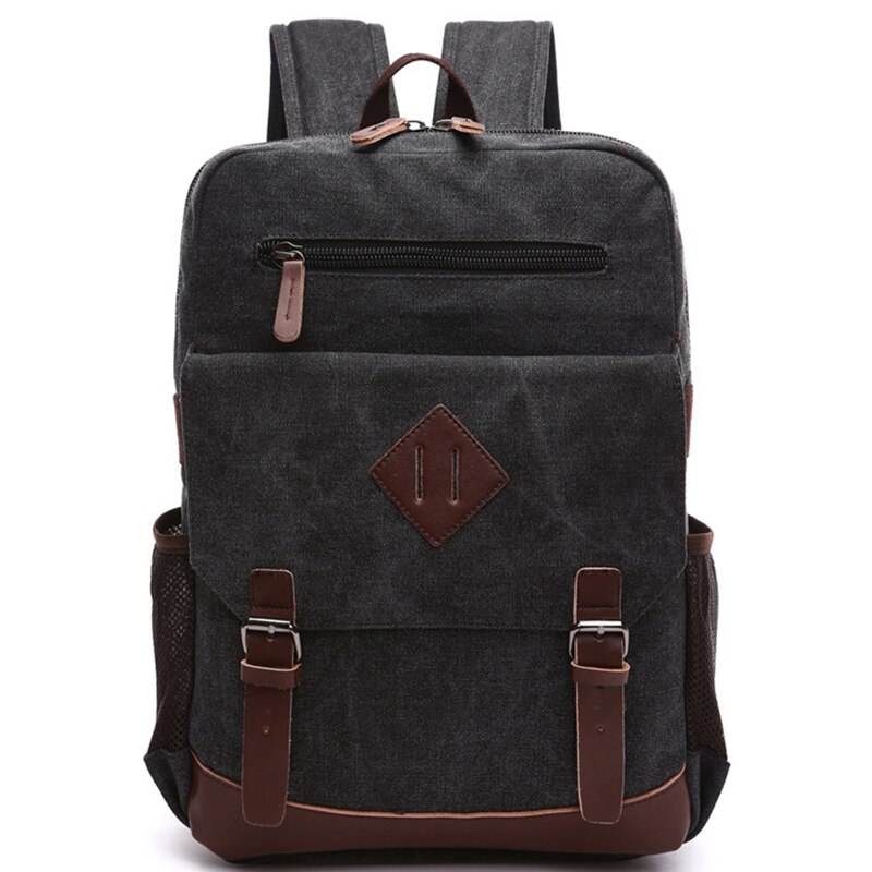 Mochila informal para hombre, Mochila Retro de lona para estudiantes universitarios, Mochila de viaje para hombre, bolsas multifunción para portátil, Mochila Vintage CG