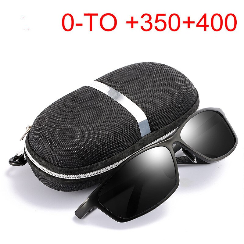 Square Aluminum Magnesium Bifocal Reading Sun Glasses Women Men Presbyopia Sports Reading Sunglasses Diopter FML