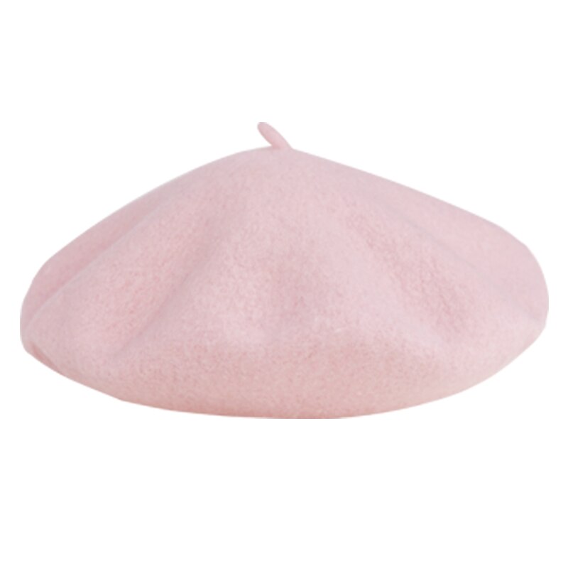 Søt jente beret høst ullmalerhatt vinter behagelig gresskarhatt vill trucker lue