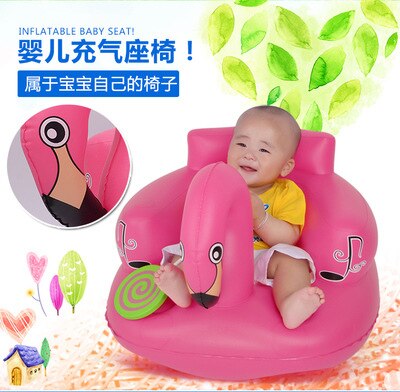 Sobi-sofá inflable de cabeza de caballo para bebé, asiento de escuela para bebé, silla de comedor para niños,: Negro