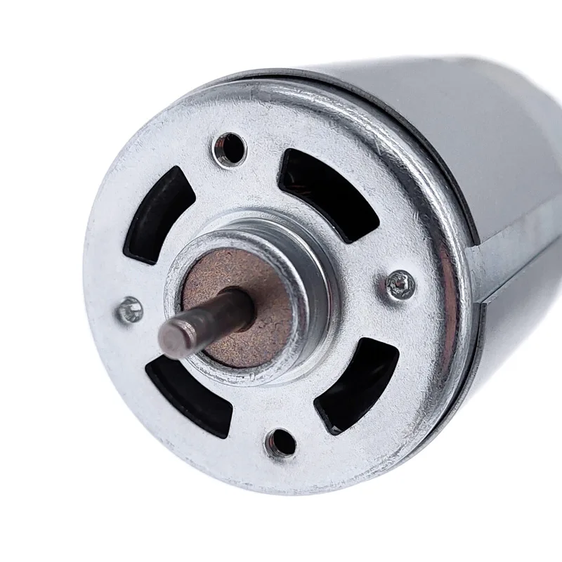 1 Stück 12V-24V 555-DC Motor- Mikromotor mit hohem Drehmoment Bürstenmotor MAX 10000RPM