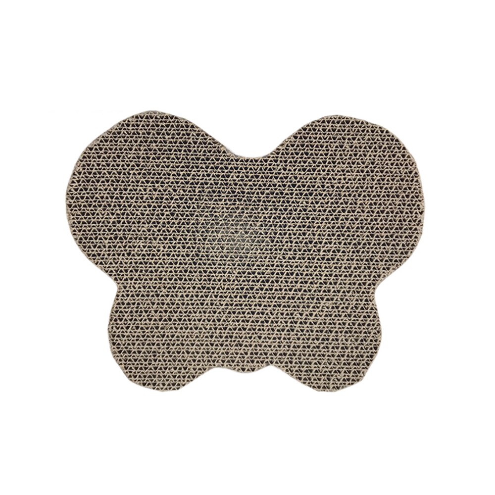 44 x 22cm stora husdjur katt kliar wellpapp slipar kloplatta + kattmynta pappersdyna kattleksak klätterställning skrapa matta: 21.5 x 27.5 x 2.5cm