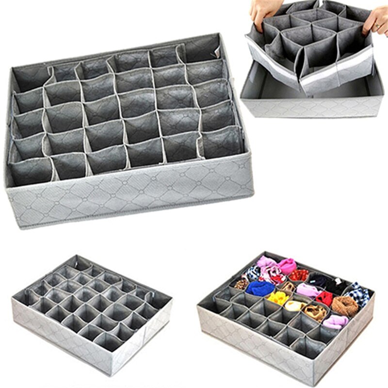 Nieuw Prijs 30 Mobiele Houtskool Bamboe Ondergoed Stropdassen Sokken Drawer Closet Organizer Storage Box Fit Voor Collection