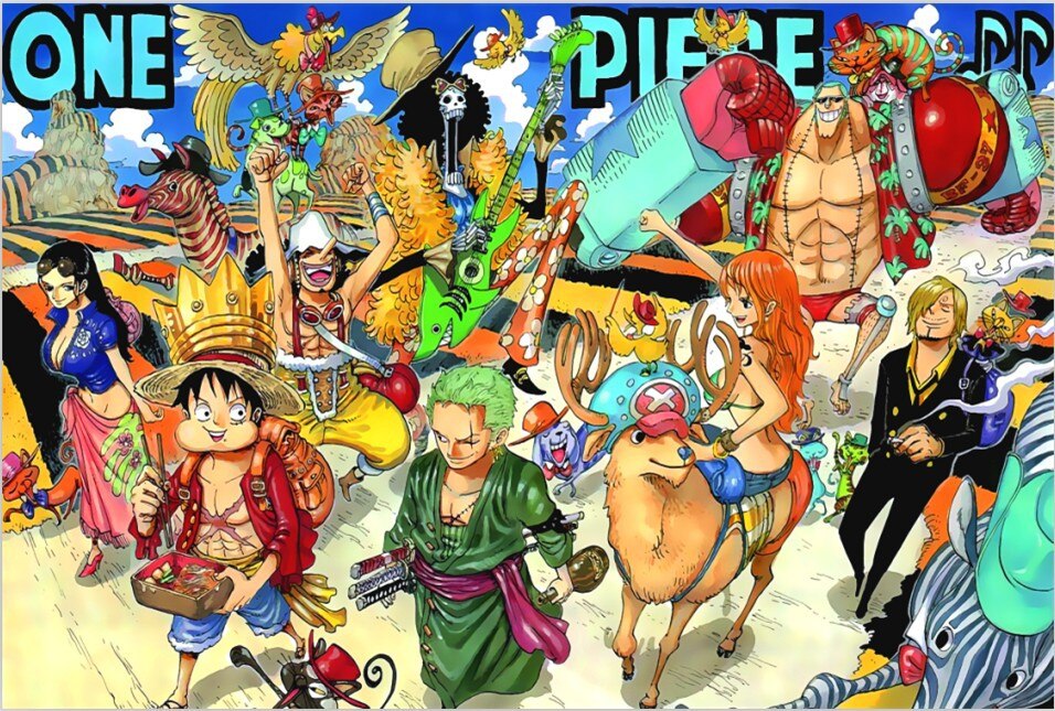 One Piece Jigsaw Puzzle 5000 Pieces Oversized Edition 1000 Block Super Difficult Adult 10000 Pieces Intellectual Difficult: Two after Spring Festival 9 Assembled Wood 1000 Pieces Send Poster