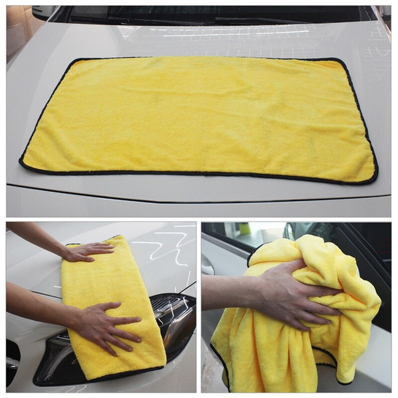 Microfiber Auto Wiping Rags Efficient Super Absorbent Cleaning Cloth Home Car Washing Cleaning Towels For Cars 30x30/40/60CM