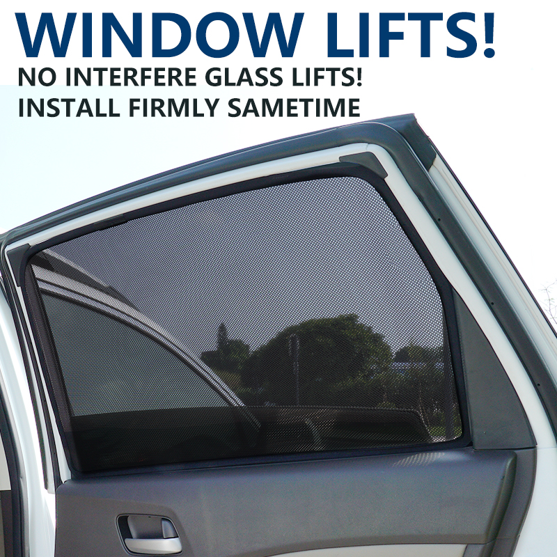 4PCS/Set Or 2PCS/Set Magnetic Car Side Window SunShades Mesh Shade Blind For VW T-ROC