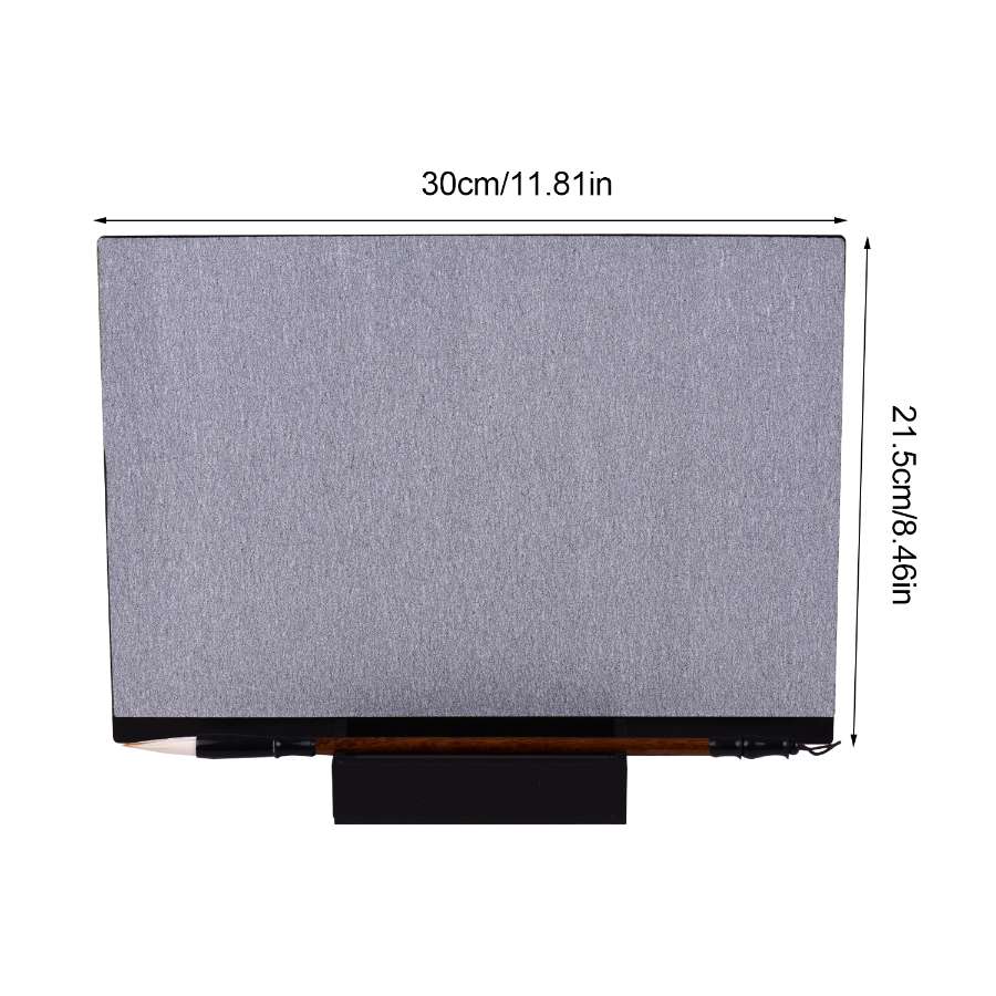 Genanvendeligt buddha bord kunstner bord maling med vandbørste og stativ frigivelse tryk afslapning meditation kunst mindfulness afslappende: 30 x 21.5cm