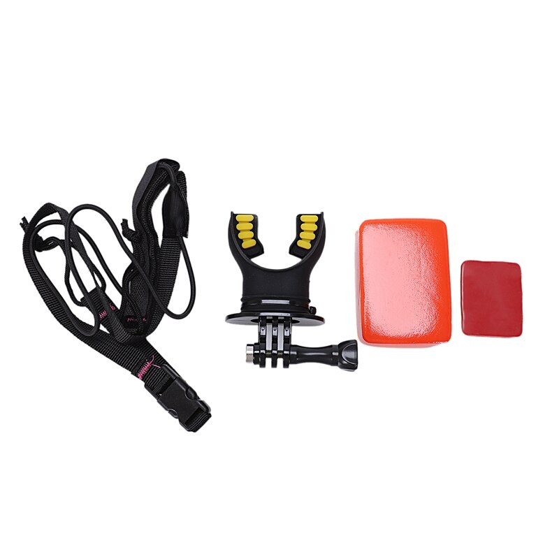 Surfing undervandskamera tænder seler holder mundbeslag surf sæt til gopro hero 5 4 3 2 xiaomi sjcam action kamera: Default Title