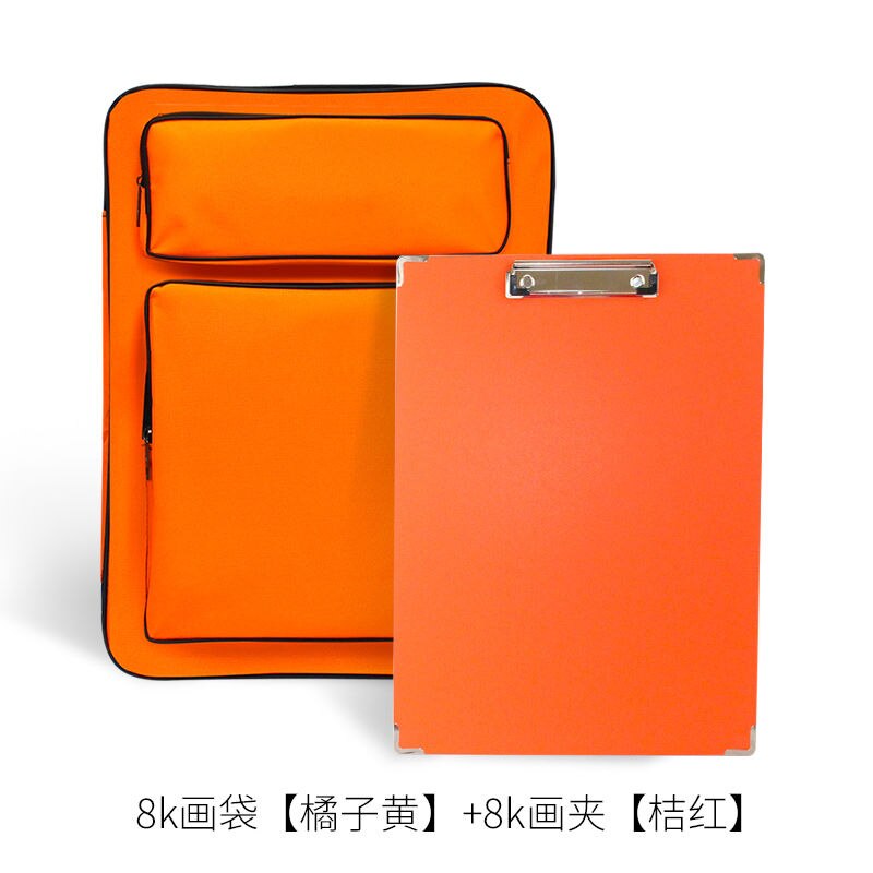 Children's Sketch Multifunctional Drawing Bag 8k Sketch Drawing Board Bag + Drawing Board Waterproof Shoulder Art Art Bag: Q