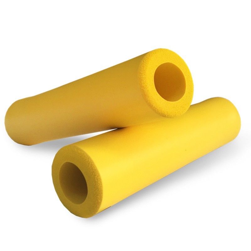 1Pair MTB Soft Foam Silicone Sponge Handle Bar Grips Handlebar Bike Bicycle: Yellow