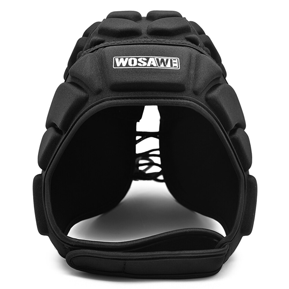 Einstellbare Torwart Helm Sport FußBall FußBall Rugby Goalie Helm Kopfschutz Hütte Kopf Schutz Kopf Schützen Werkzeuge