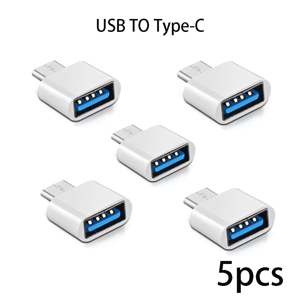Mini Typ C zu USB Adapter 3,0 USB-C Stecker otg eine Buchse Daten anschluss für MacBook Pro iPad Mini 6/Pro MacBook Air Typ C Gerät: Silber