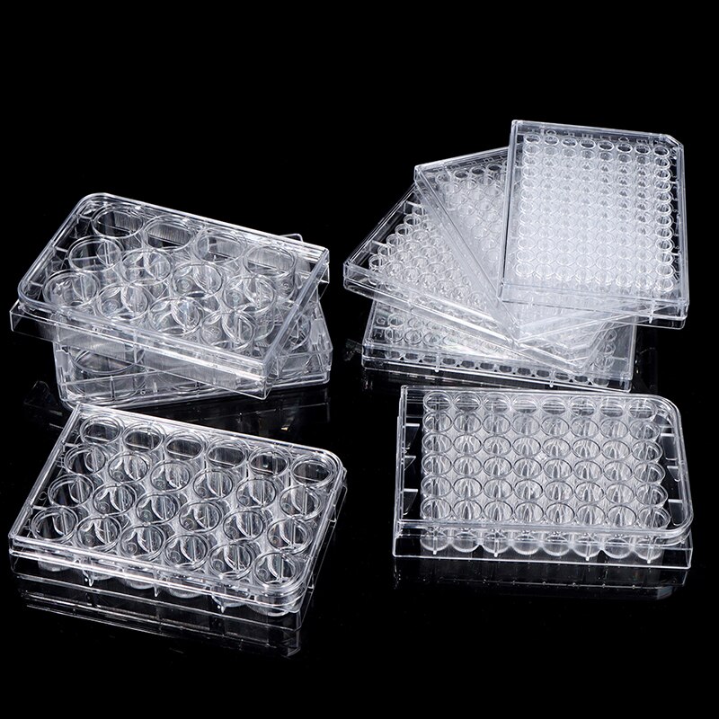 6/12/24/48/96 hole Disposable Cell Culture Plate Bacterial Culture Plate