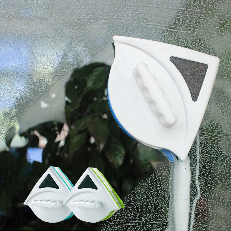 Magnetic Window Cleaner Brush Double Side for Washing Windows Glass Cleaning Household Wash Window Wiper Magnet Glass Cleaner