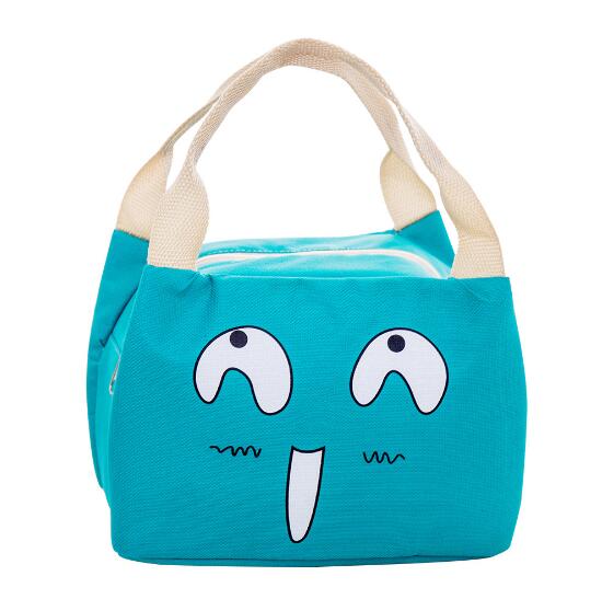 Saco de isolamento grosso portátil, bolsa pequena para refrigerar alimentos, à prova d'água, caixa de gelo