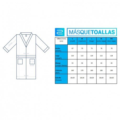 Peignoir de bain chocolat uni 100 % coton