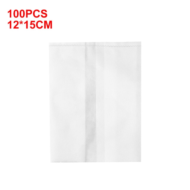 100pcs Biodegradable Seed Nursery Bags Non Woven Nursery Flower Pots Vegetable Transplant Breeding Pots Garden Planting Bags: F