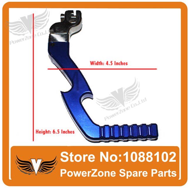 CNC Alloy Red Kick Start Starter Lever Fit To CRF50 CRF70 KLX110 KAYO XMOTOR BSE ATOMIC PITPRO Dirt Bike Pit Bike