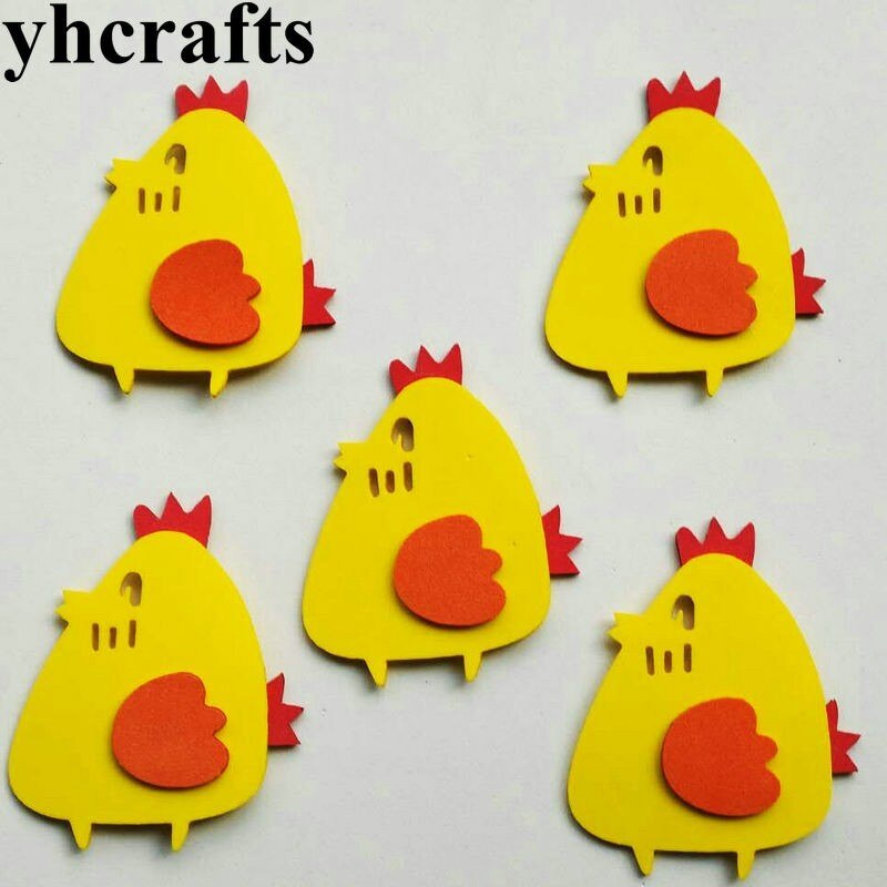 1bag/LOT,EVA foam 3D rabbit without stickers Kindergarten crafts Scrapbooking kit.Pocket craft Easter crafts Classic toys OEM: 5PCS 7x9.5cm