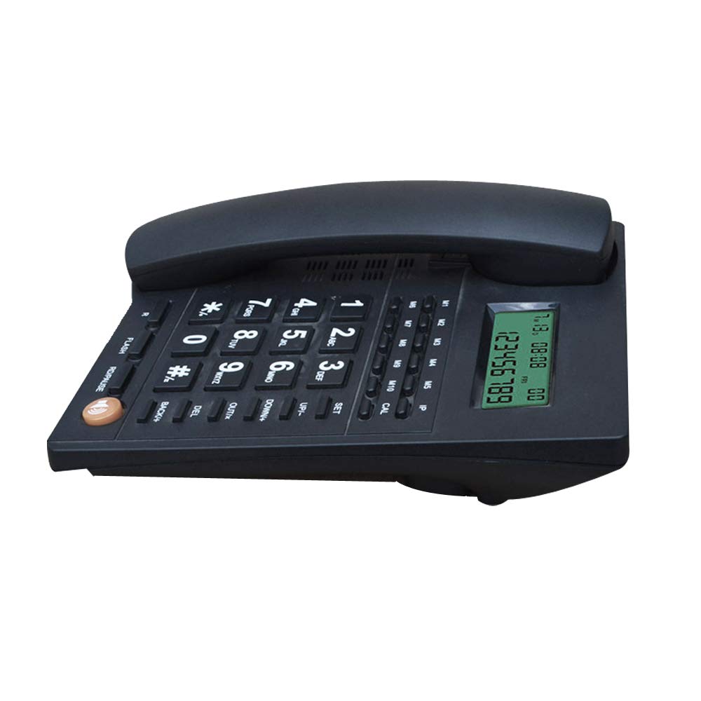 Snoer Caller Id Telefoon Met Luidspreker Voor Thuis En Kantoor Bedrade Vaste Telefoon Set Eenvoudige Analoge Desktop Telefoons