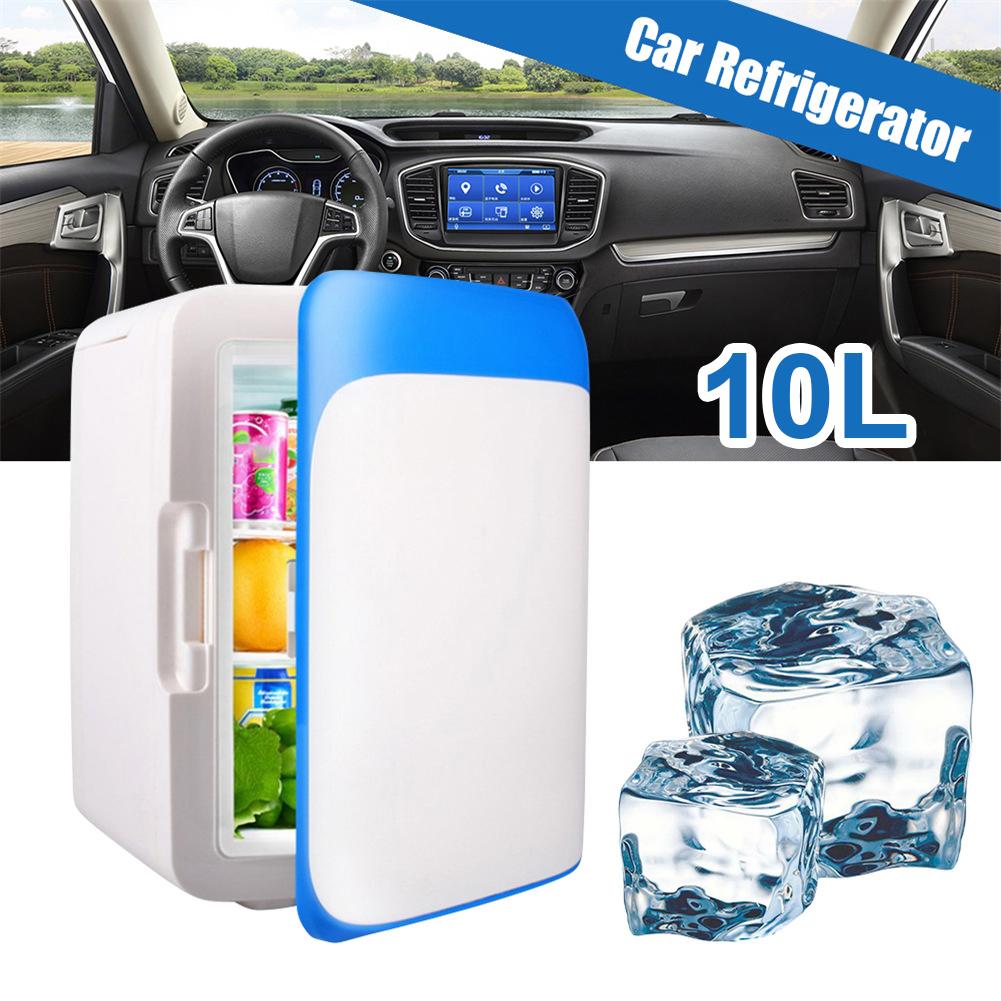 Portable 10L Mini Cooling Warming Refrigerators Fridge Freezer Cooler Travel Warmer For Auto Home Office Outdoor Picnic Travel