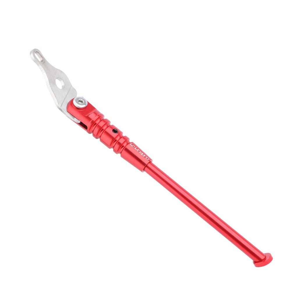Litepro Bicycle Kickstand Aluminum Alloy Ultralight Folding Bike Kick Stand 210mm Folding Bike Foot Support Road Bike Stand: Red