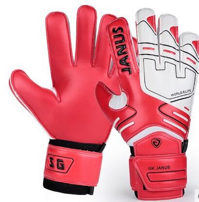 Janus latex finger protective 5~10 size football goalkeeper gloves men soccer gloves godie