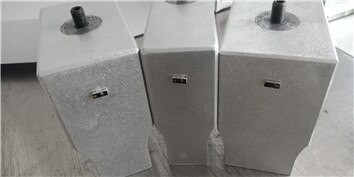 Uhf rfid -taggar för verktygshantering antimetal 860-960 mhz iso 18000-6c 10*4*2mm