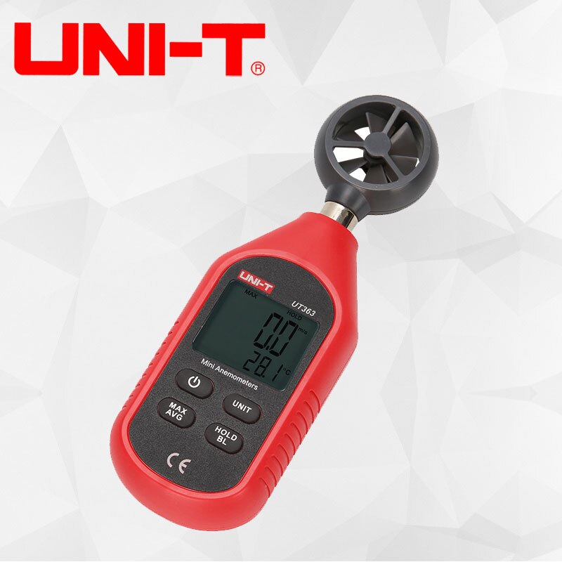 Anemometer anemometer wind outdoor measuring instrument of high precision UT363 vane sensor's hand